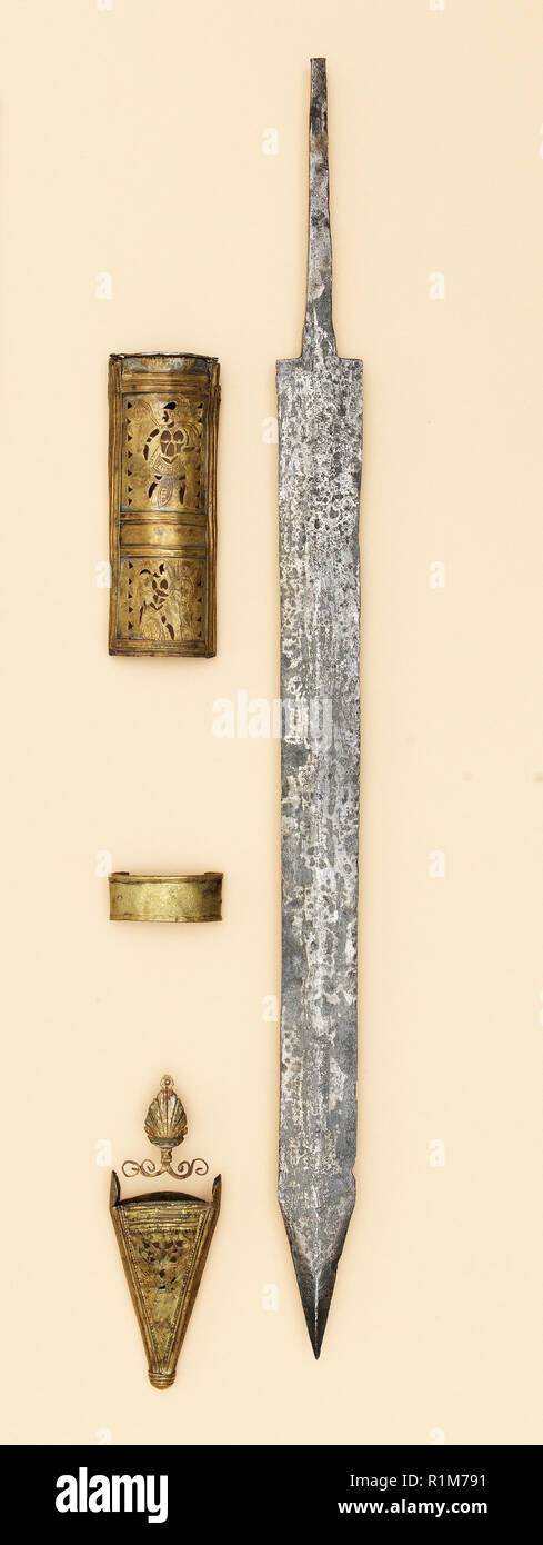 Schwert (gladius) Der 'Pompeji' Art. Roman, der Mitte oder gegen Ende der 1. Stockfoto