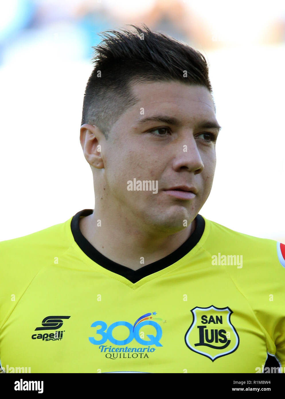 Chile Liga - Scotiabank 1 Abteilung 2018/(San Luis de Quillota) - Christian Daniel Bravo Stockfoto