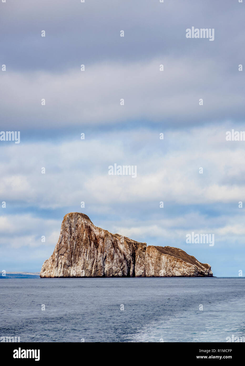 Leon Dormido oder Kicker Rock, San Cristobal oder Chatham Island, Galapagos, Ecuador Stockfoto