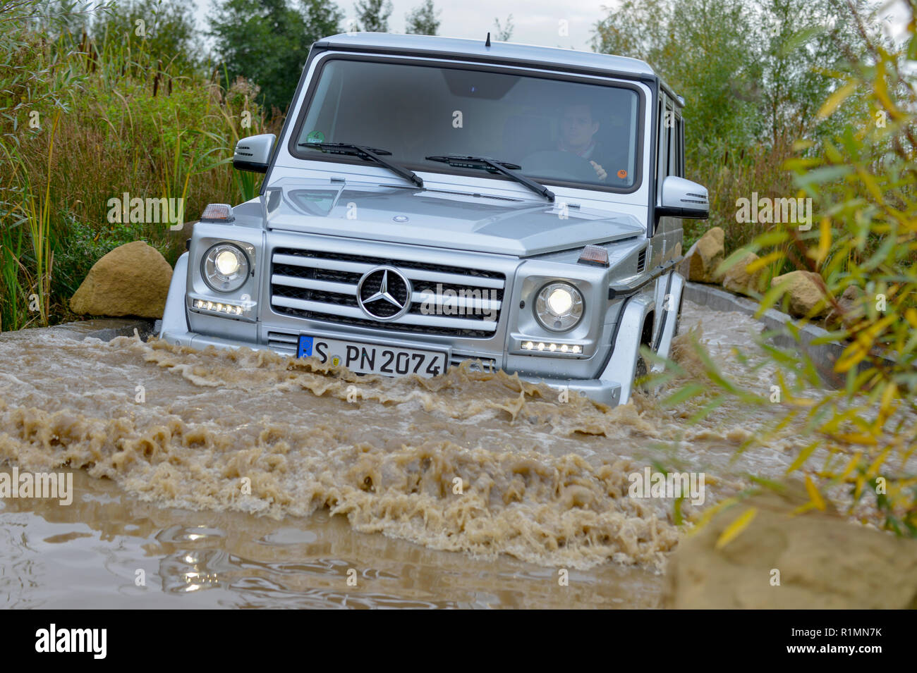 2012 Mercedes G-Wagen der Deutschen SUV Off Roader Stockfoto