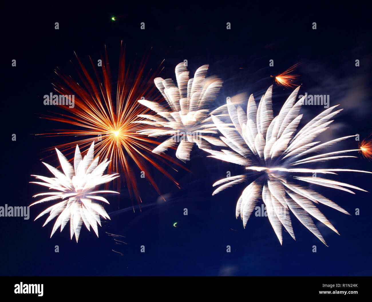 schönen Feuerwerk Stockfoto