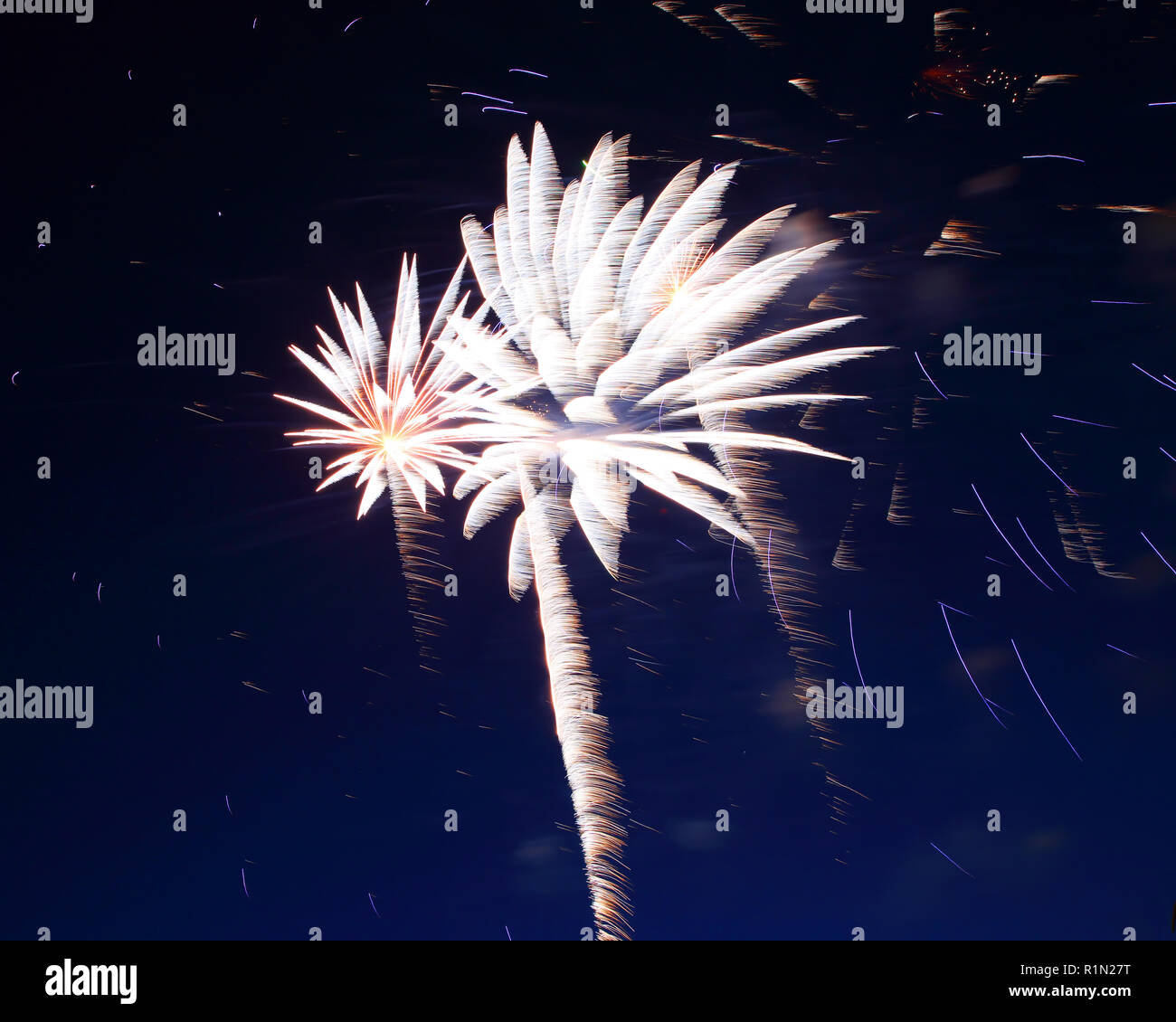 schönen Feuerwerk Stockfoto