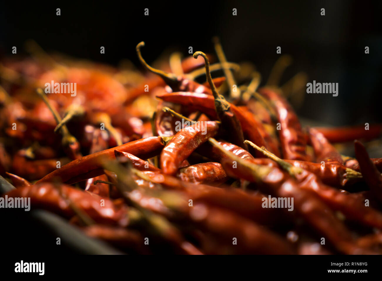 Chilischoten Stockfoto