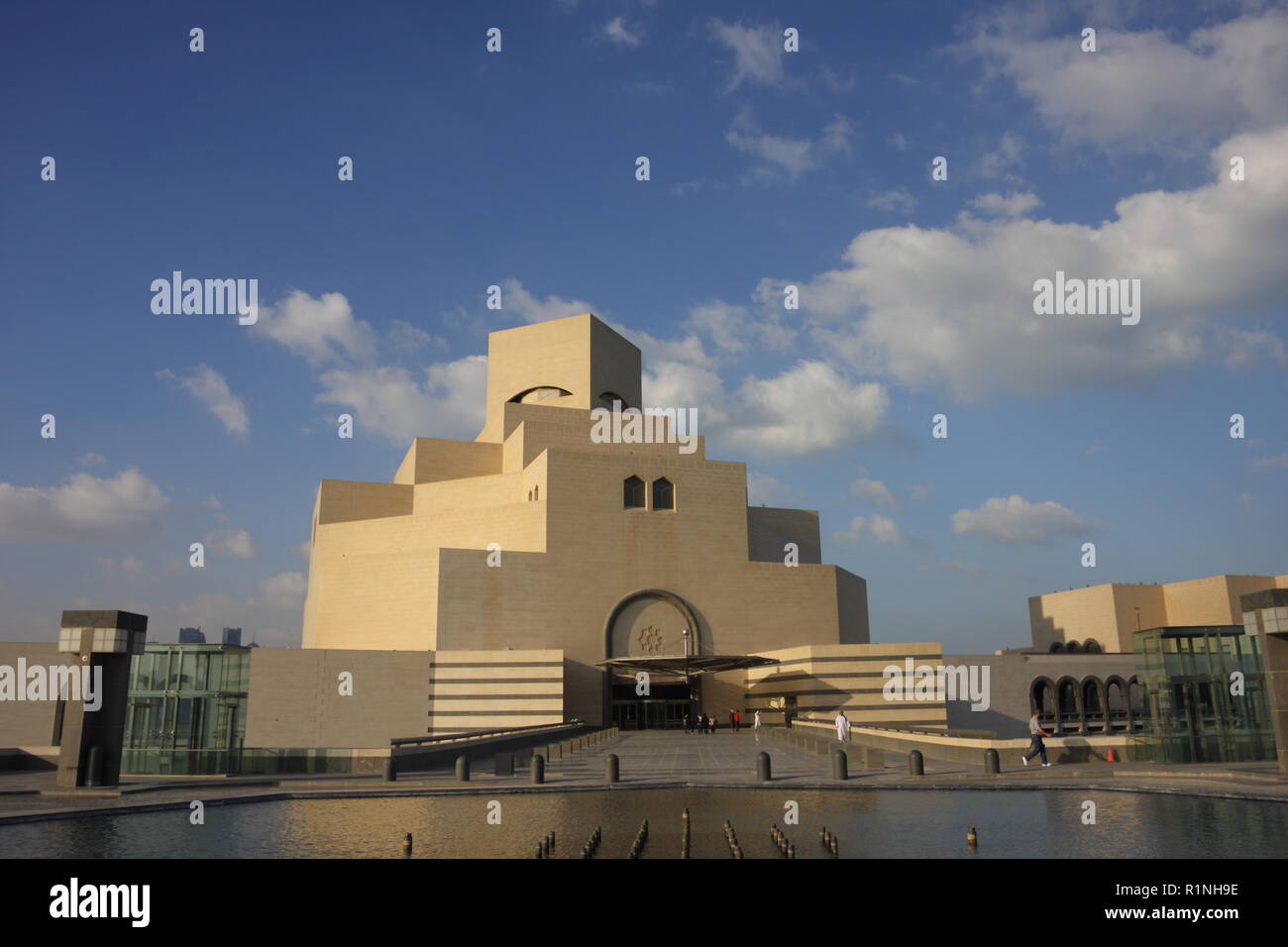 Museum für Islamische Kunst, vom Architekten I. M, Pei, Doha, Qatar entworfen Stockfoto