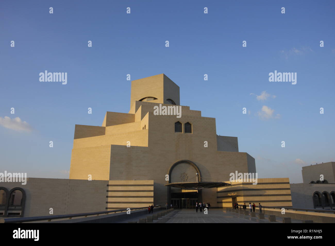 Museum für Islamische Kunst, vom Architekten I. M, Pei, Doha, Qatar entworfen Stockfoto