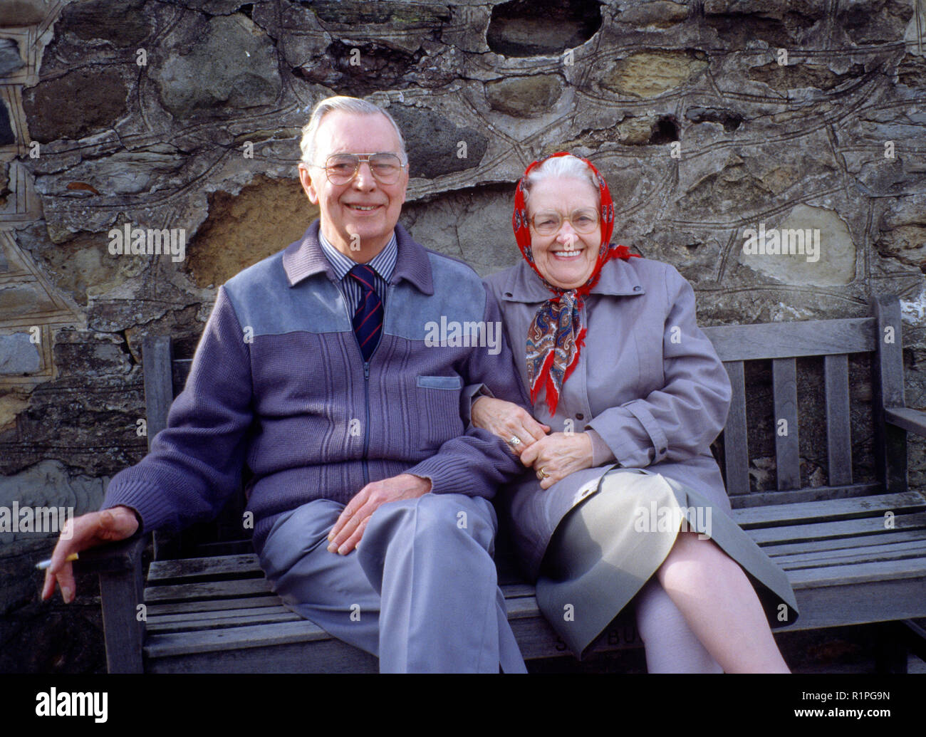 1980 s Archiv Fotografie Stockfoto