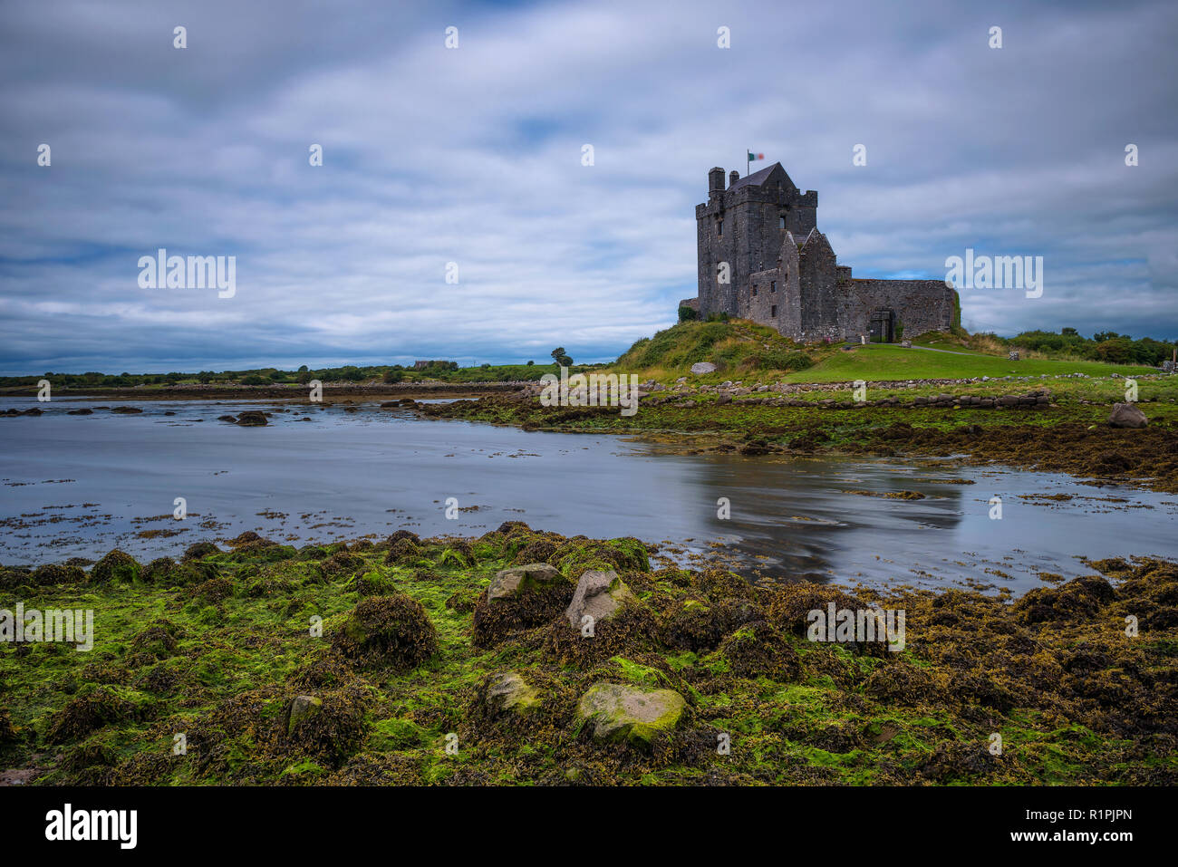 Dunguaire Castle Castle in der Grafschaft Galway in der Nähe von Kinvarra, Irland Stockfoto