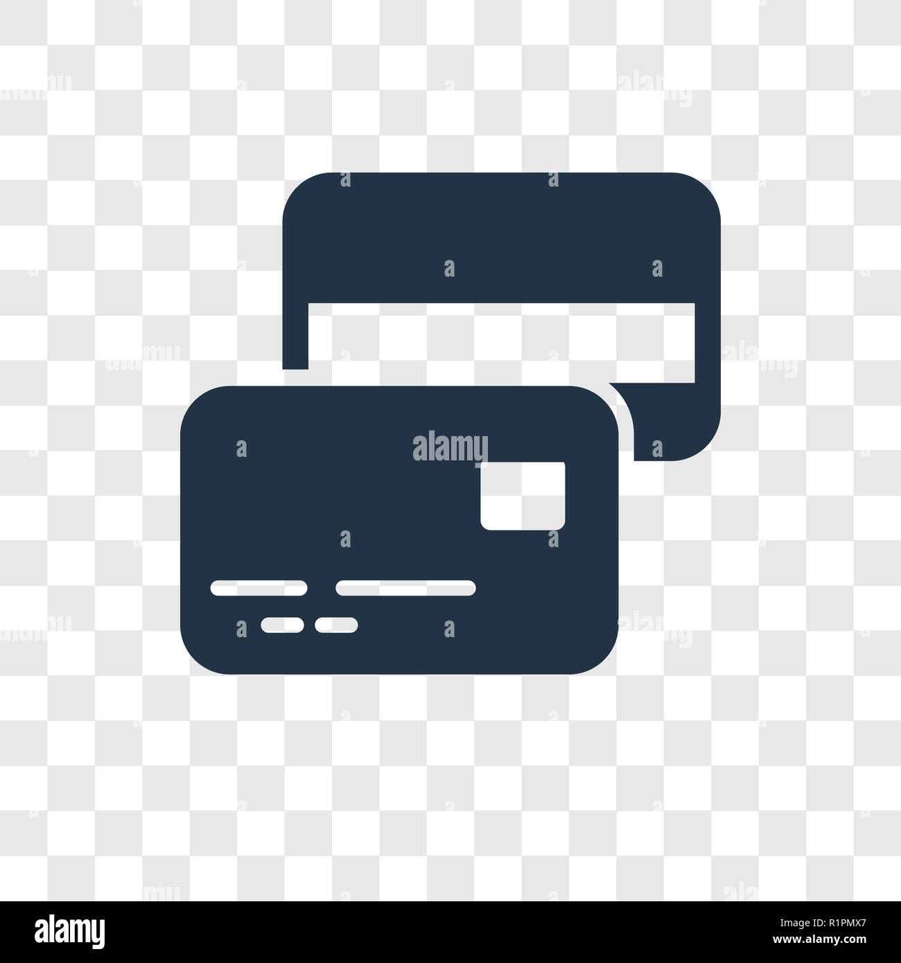 Cit-Vektor Icon auf transparentem Hintergrund isoliert, Cit Karte Transparenz logo Konzept Stock Vektor