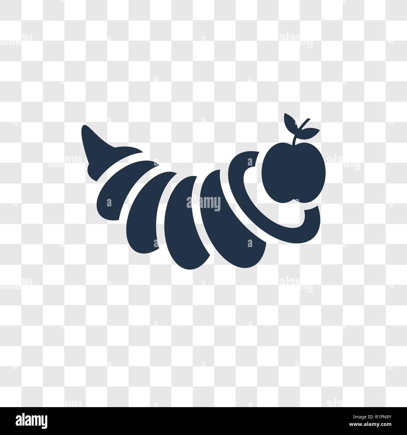Füllhorn vektor Icon auf transparentem Hintergrund isoliert, Füllhorn Transparenz logo Konzept Stock Vektor