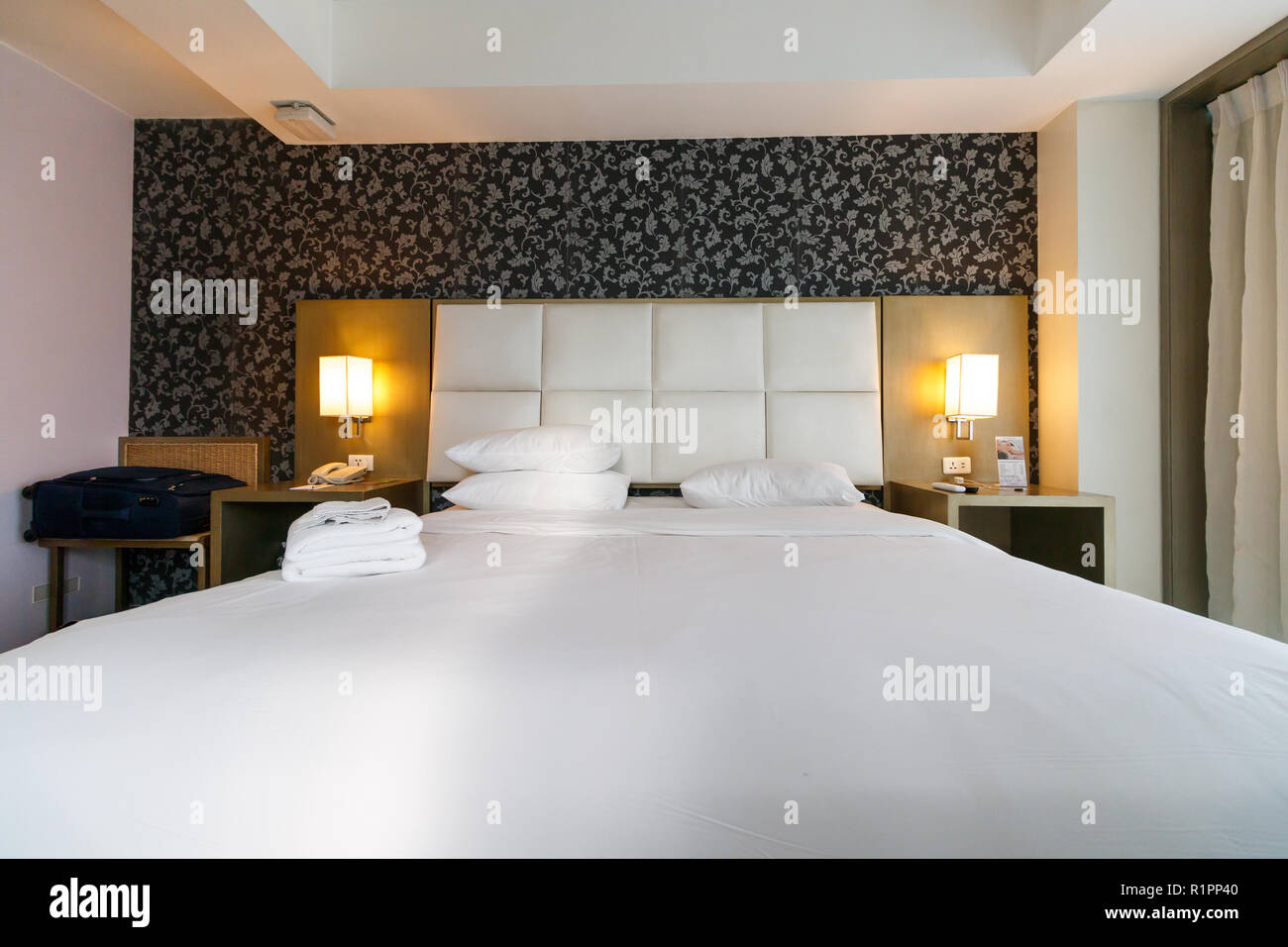 Im Quest Hotel Zimmer in Cebu City Stockfoto