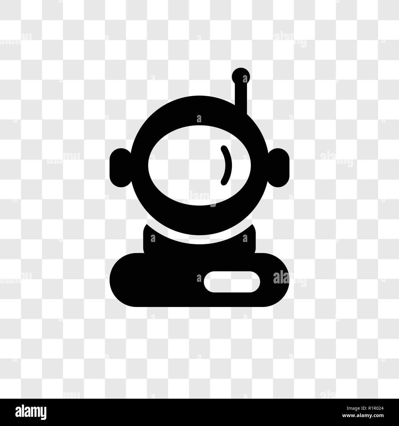 Astronaut Benutzer vektor Icon auf transparentem Hintergrund isoliert, Astronaut Benutzer Transparenz logo Konzept Stock Vektor