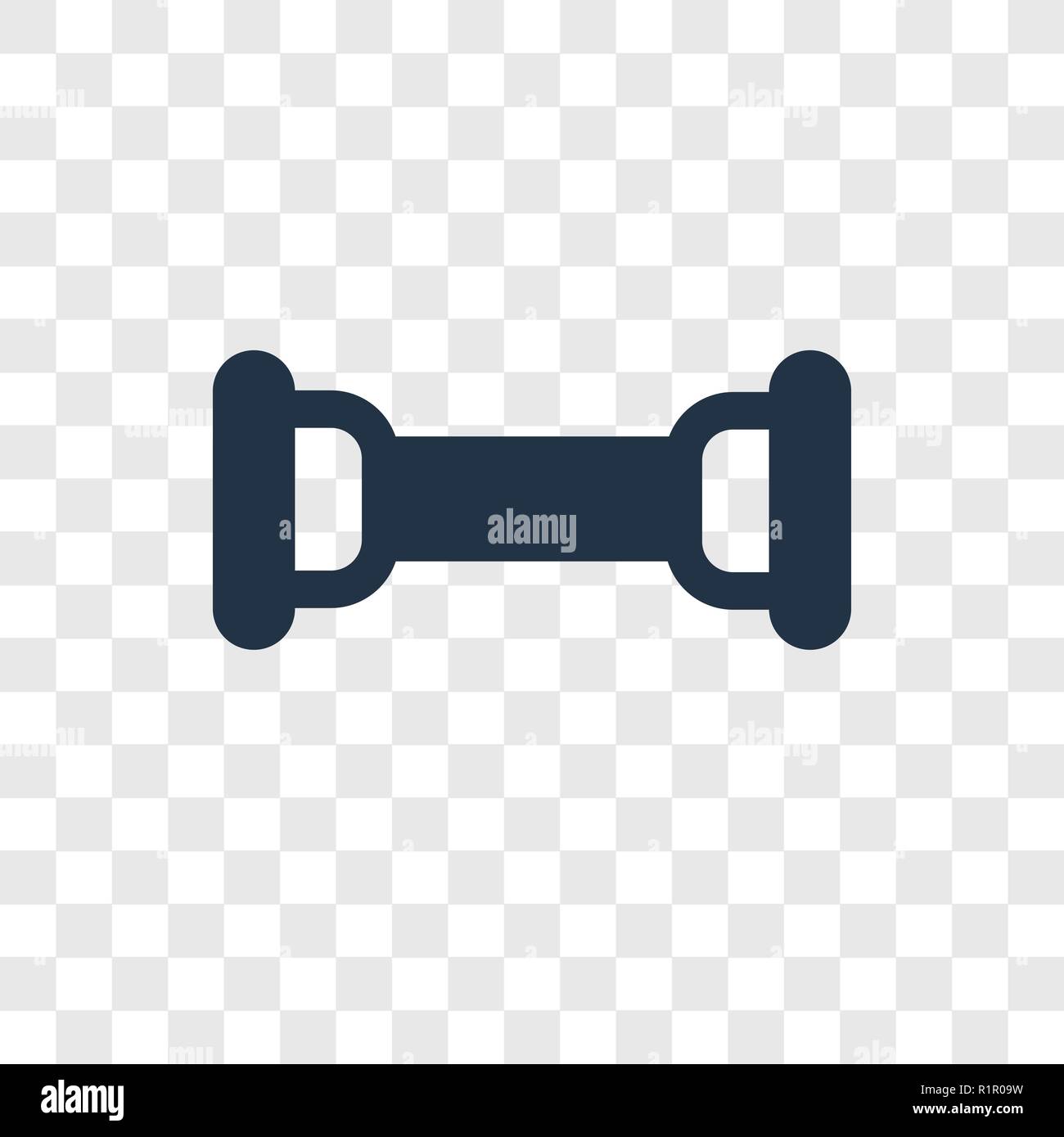 Brust Expander vektor Icon auf transparentem Hintergrund isoliert, Brust Expander Transparenz logo Konzept Stock Vektor