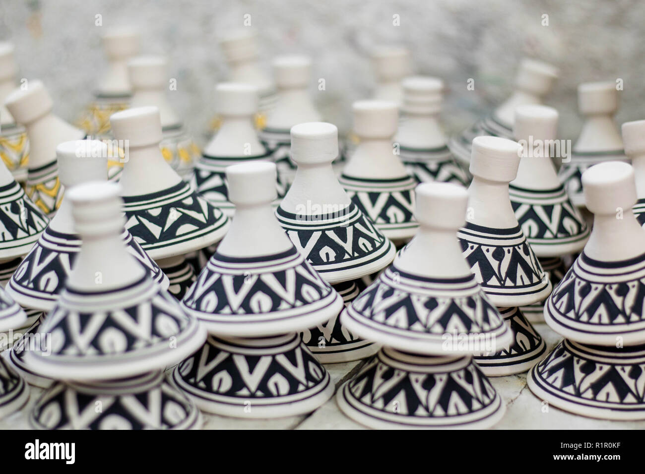 Keramik, Fes, Marokko Stockfoto Keramik, Fes, Marokko Stockfoto