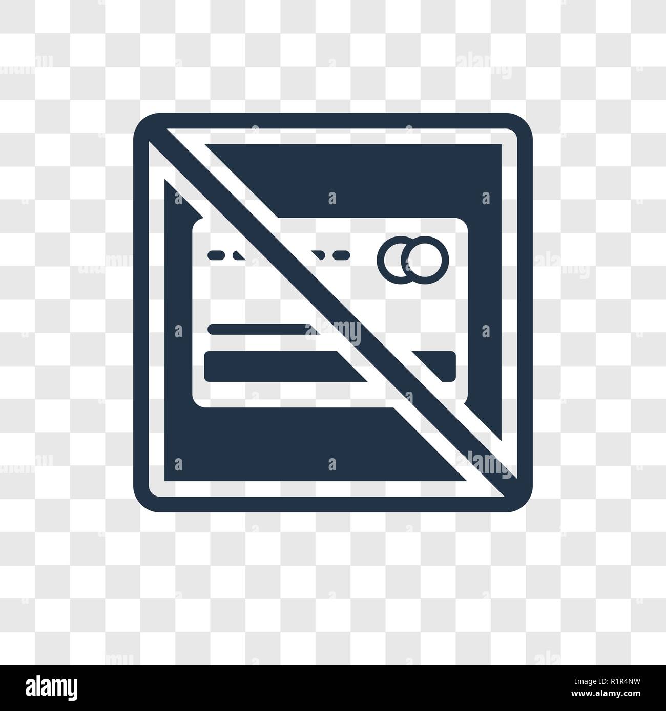 Cit-Vektor Icon auf transparentem Hintergrund isoliert, Cit Karte Transparenz logo Konzept Stock Vektor