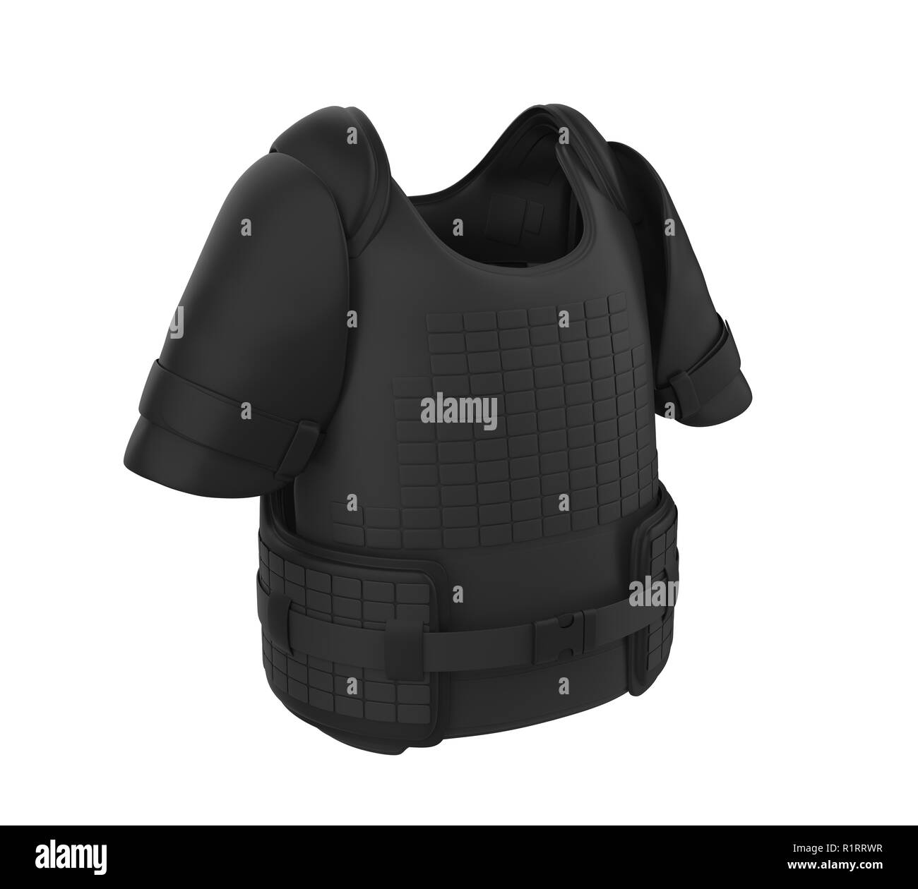 Bullet Proof Vest isoliert Stockfoto