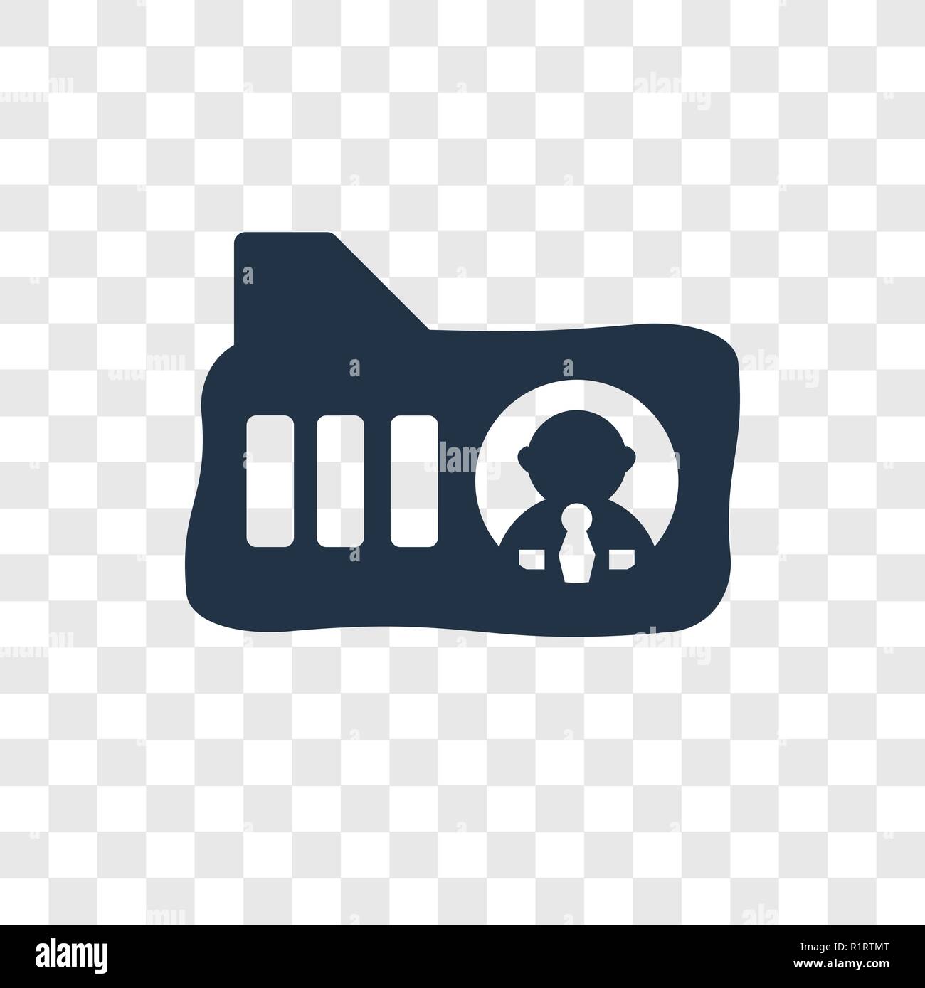 Ordner Vektor Icon Auf Transparentem Hintergrund Isoliert Ordner Transparenz Logo Konzept Stock Vektorgrafik Alamy