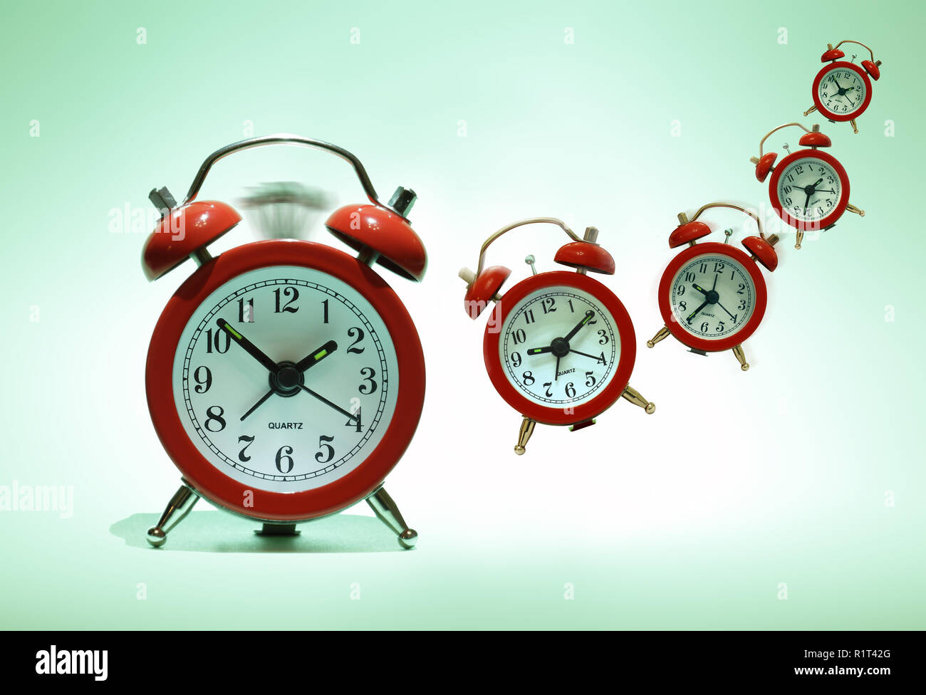 Haben Sie sich schon einmal die Frage "Wo ist die Zeit geblieben?" Es ist eins wollte ich in diesem Bild zu erkunden - die Zeit vergeht. Stockfoto