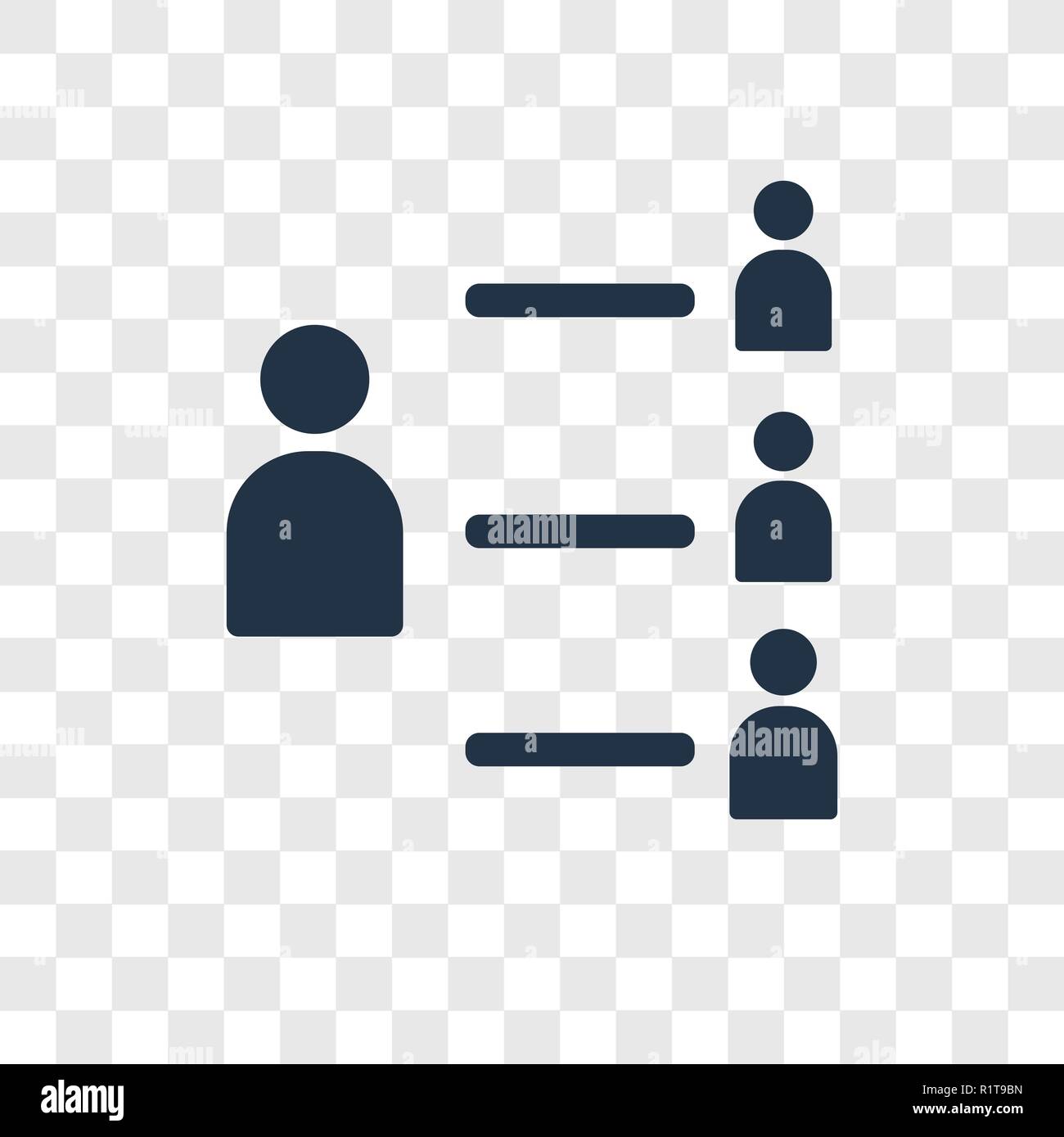 Gemeinschaft vektor Icon auf transparentem Hintergrund isoliert, Gemeinschaft Transparenz logo Konzept Stock Vektor