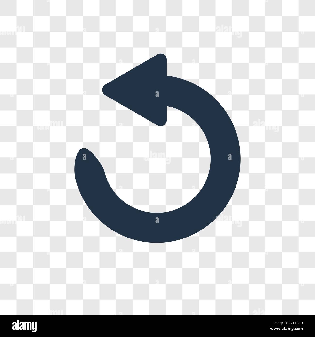 Neu Vektor Icon auf transparentem Hintergrund isoliert, laden Sie Transparenz logo Konzept Stock Vektor