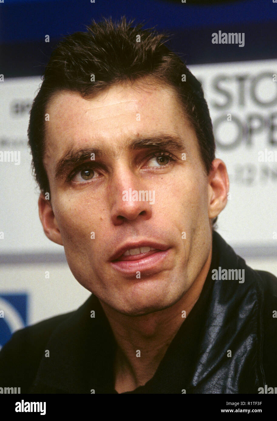 IVAN LENDL Czech-American Tennisspieler Stockfoto