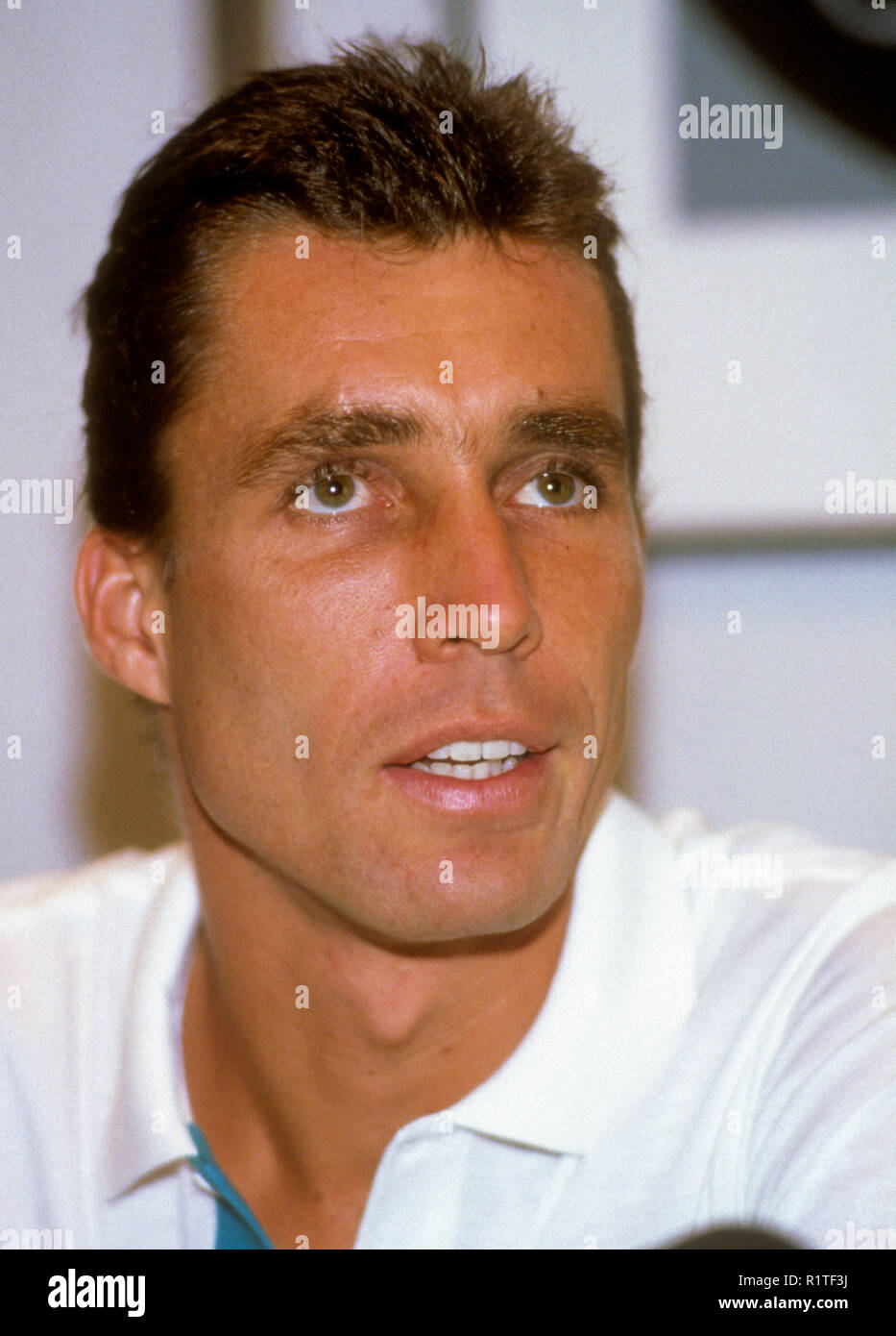 IVAN LENDL Czech-American Tennisspieler Stockfoto