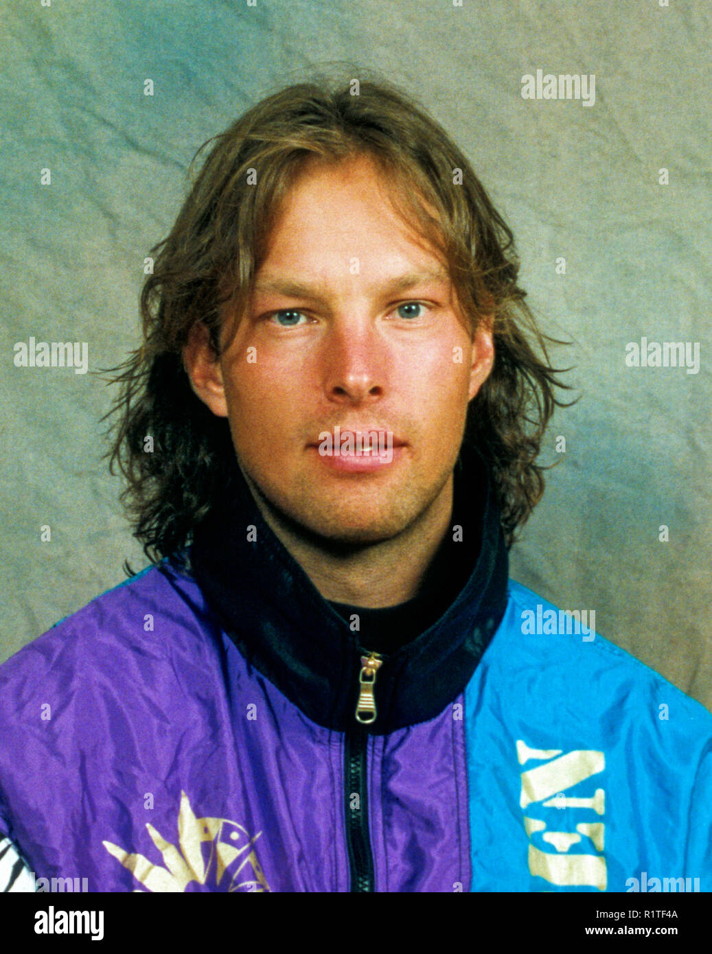 THOMAS FOGD Schwedische Slalom Skifahrer, Die Durch Unfall Schwer Im