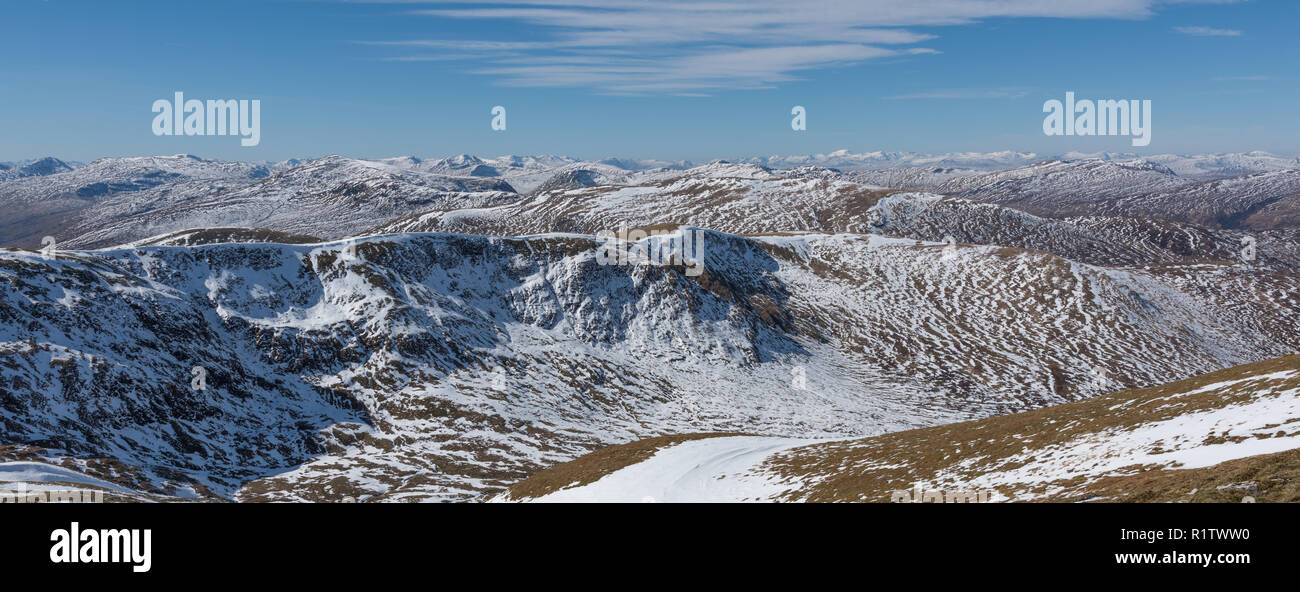 In den Bergen der Western Highlands von Meall nan Tarmachan, Perthshire, Schottland Stockfoto