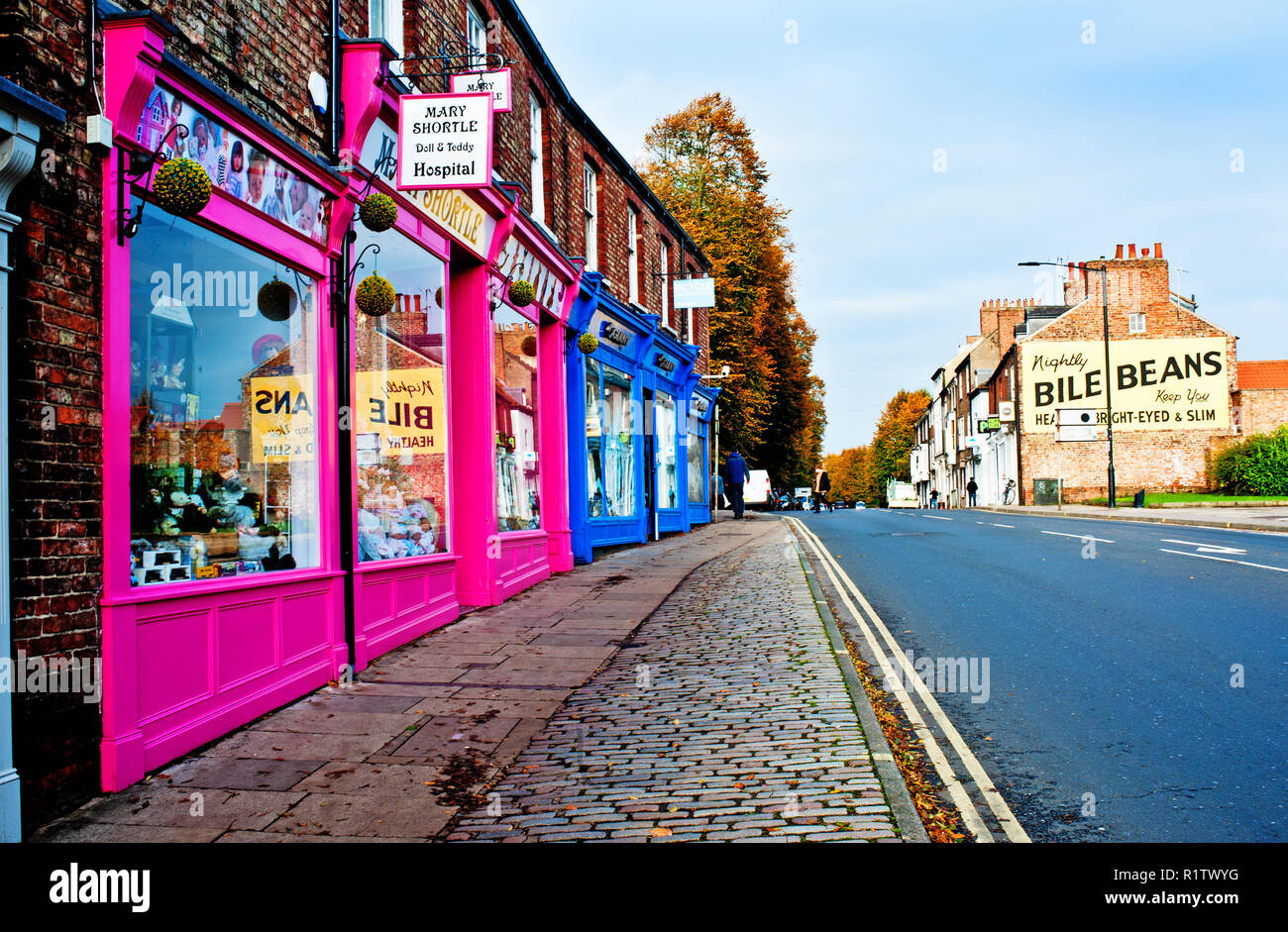 Maria Shortle Puppe und Teddy Shop, Herr Bürgermeister, York, England Stockfoto