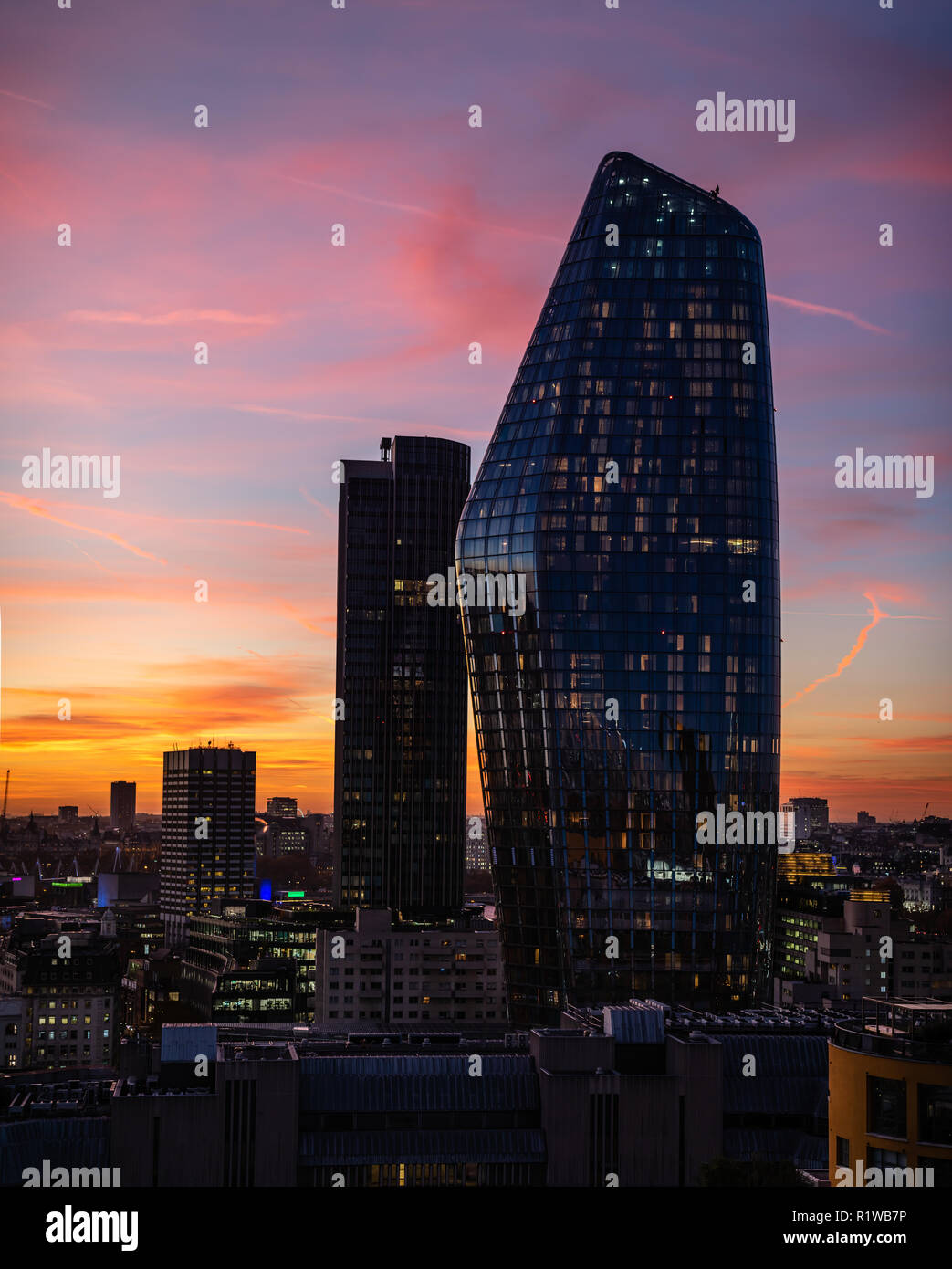 Skyline von London Stockfoto