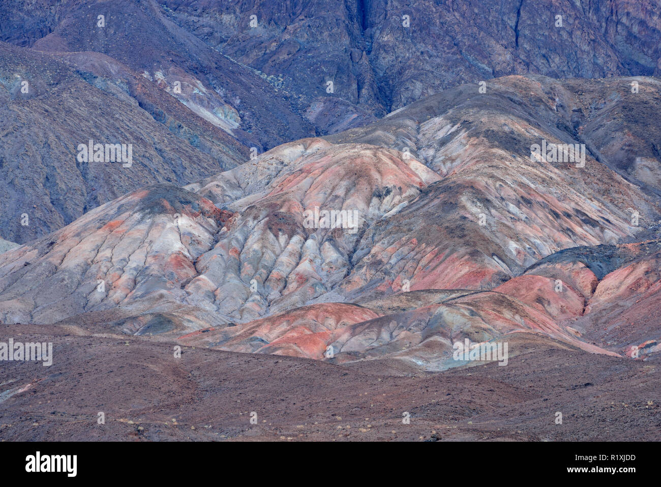Künstler-Laufwerk, Death Valley Nationalpark, Kalifornien, USA Stockfoto