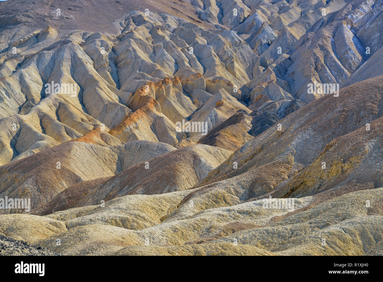 20 Mule Team Canyon, Death Valley National Park, Kalifornien, USA Stockfoto