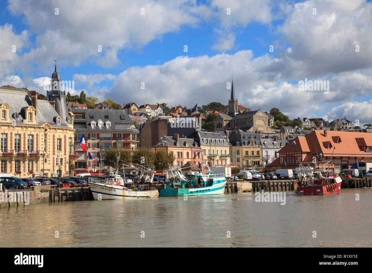 Trouville, Normandie, Frankreich. Foto V.D. Stockfoto
