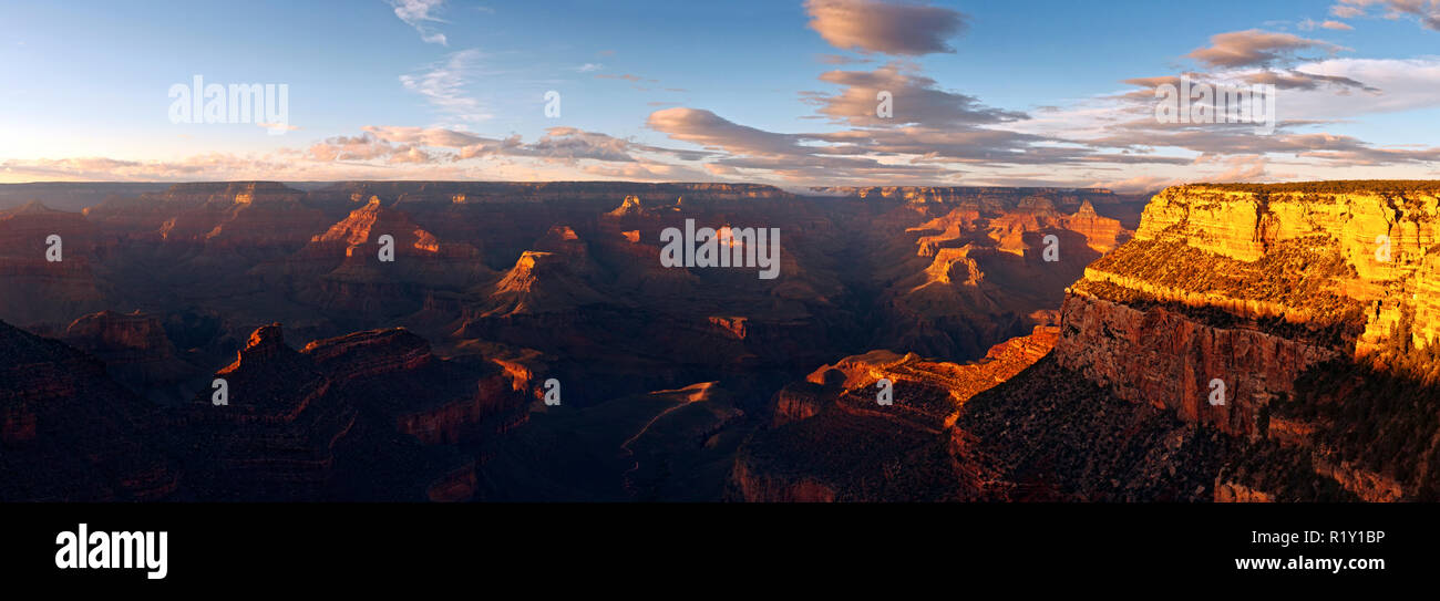 Der Grand Canyon, USA - 23. April 2010. Mit Blick auf den Grand Canyon Mountain Range. Stockfoto