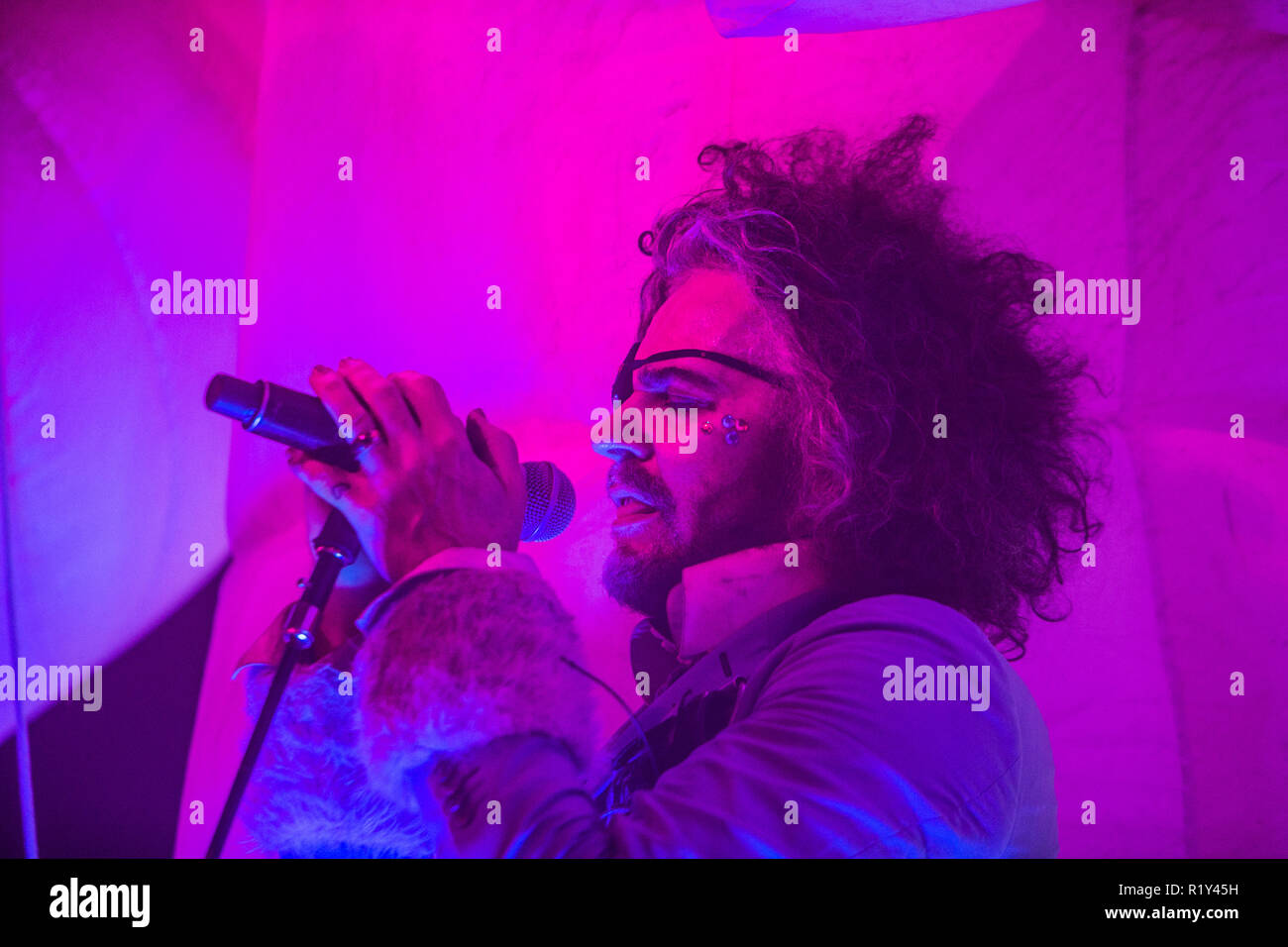 Mailand Italien 14. November 2018 Die Flaming Lips live im Alcatraz Mailand © Roberto Finizio / alamy Leben Nachrichten Stockfoto