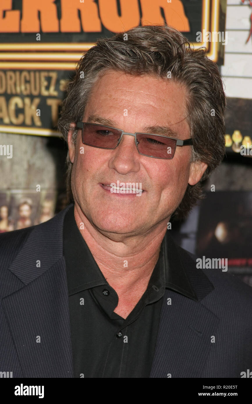 Kurt Russell 03/26/07 'Grindhouse' Premiere @ das Orpheum Theater, Innenstadt Foto von Ima Kuroda/HNW/PictureLux (26. März 2007) Stockfoto