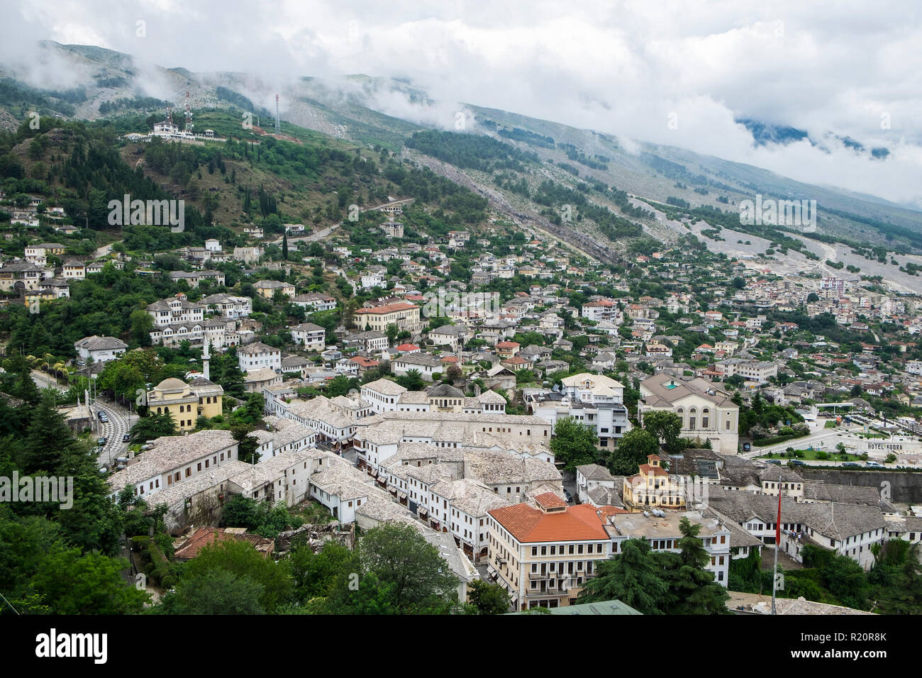 Albanien, Gjirokaster, Landschaft Stockfoto