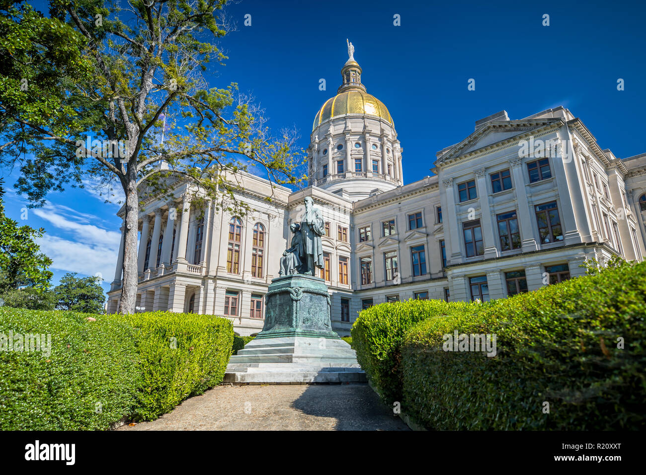 Georgia State Capitol in Atlanta Stockfoto
