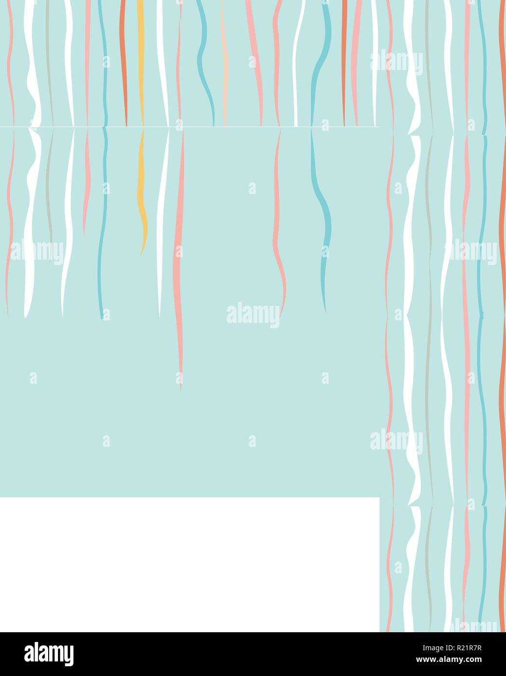 Vektor nahtlose Muster. Moderne, elegante Textur mit bunten Elementen, sich wiederholenden geometrischen. Stock Vektor