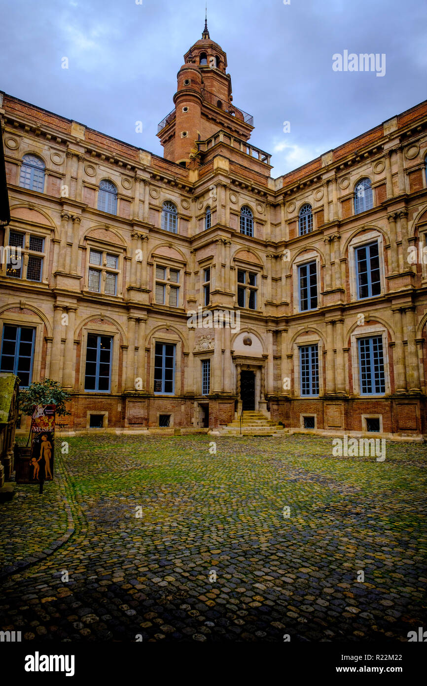 Die Société Archéologique du Midi de la France - Archäologisches Museum in Toulouse, Frankreich Stockfoto
