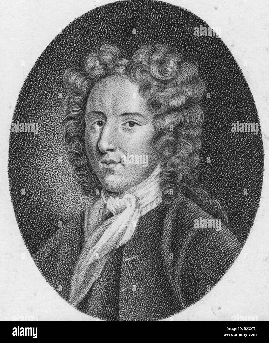 GEORGE FARQUHAR (1677-1707) Irischer Dramatiker Stockfoto