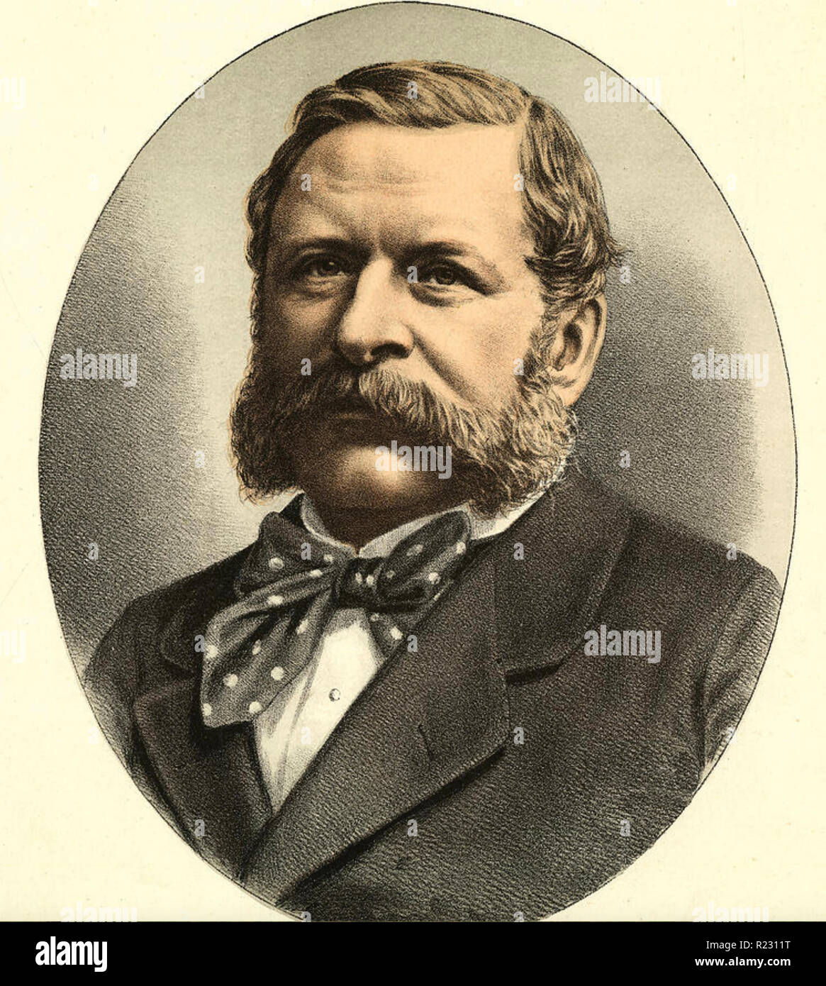 WILLIAM WADDINGTON (1826-1894) Ministerpräsident von Frankreich Stockfoto