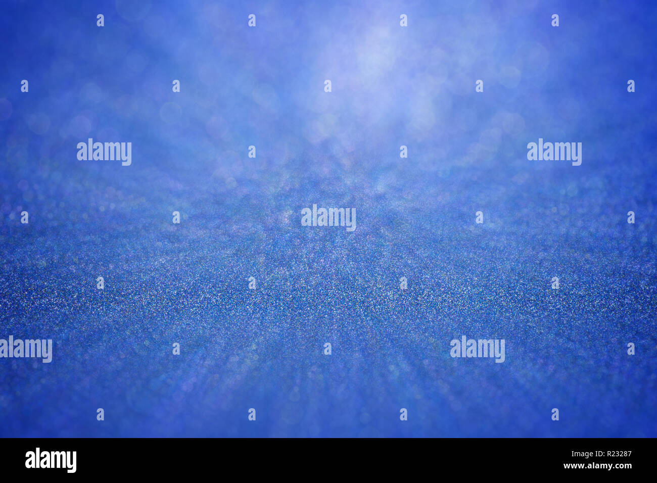 Full Frame abstrakt Hintergrund der glänzenden blauen Glitzer, geringe Tiefenschärfe. Stockfoto