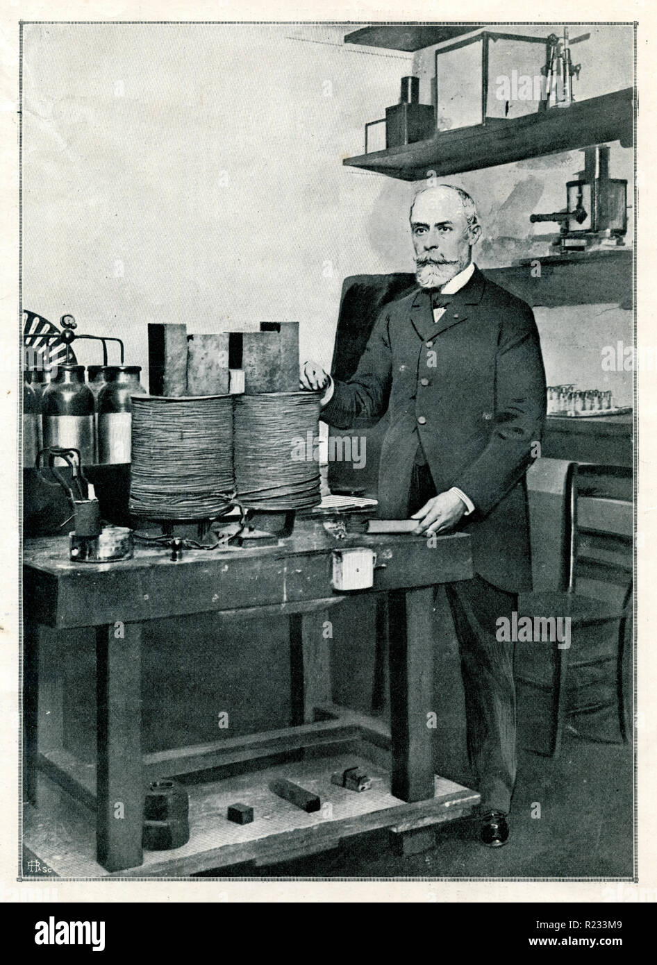 Antoine Henri Becquerel, <1852-1908> französische Physiker, Stockfoto
