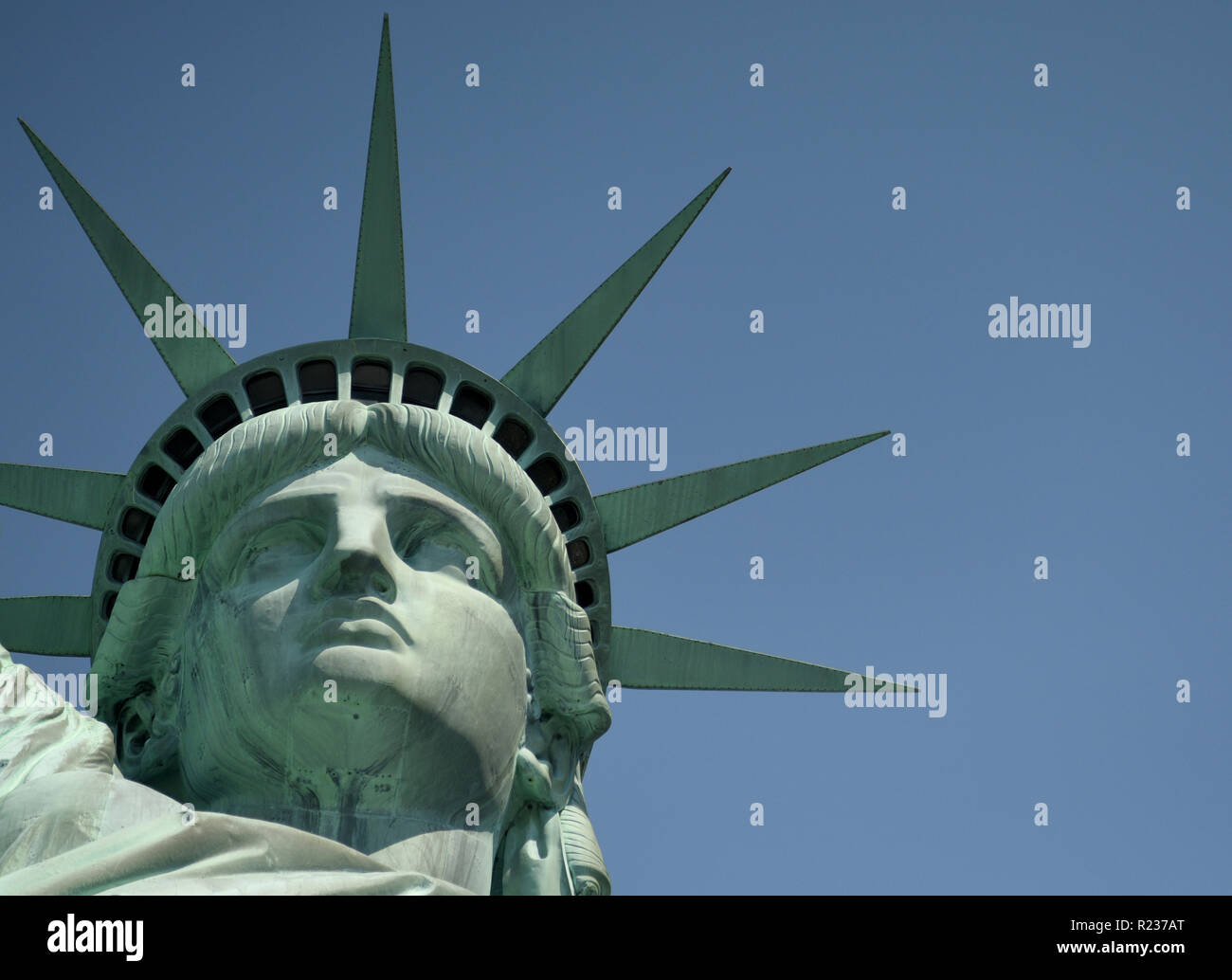 Freiheitsstatue in New York, USA. Stockfoto