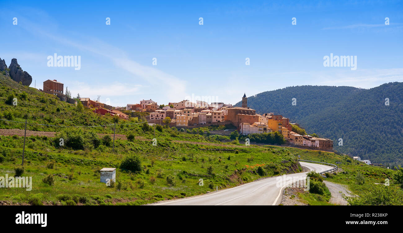 Torrijas Dorf in der Provinz Valencia in Spanien Stockfoto
