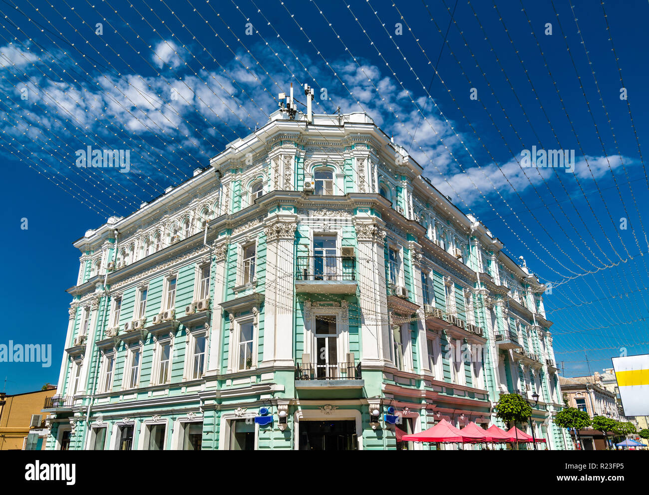 Gebäude im Zentrum der Stadt Rostow-am-Don, Russland Stockfoto