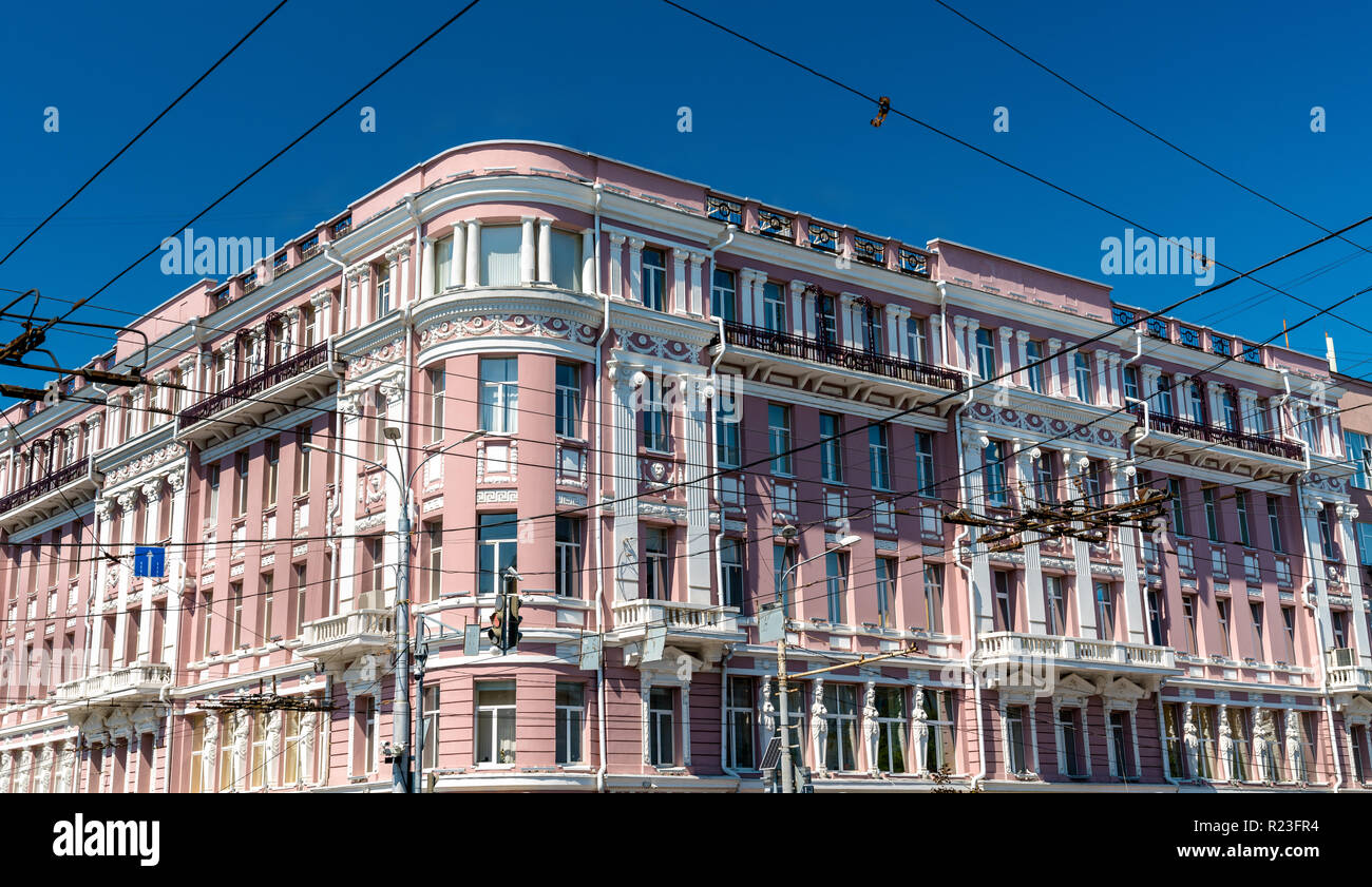 Gebäude im Zentrum der Stadt Rostow-am-Don, Russland Stockfoto