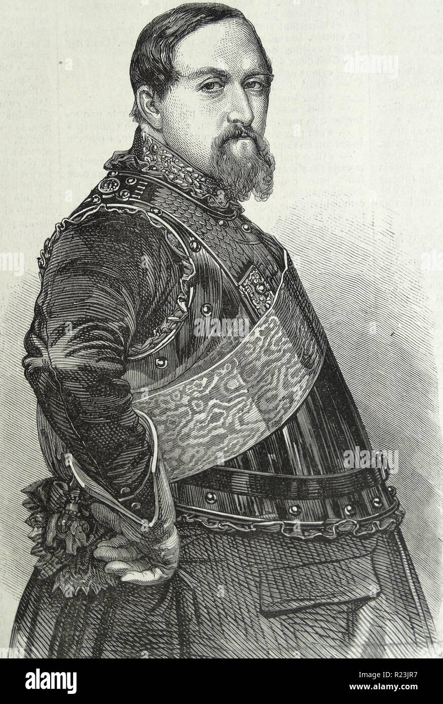 Frederic VII, König von Dänemark (1768-1839) war König von Dänemark von 1808-1839 und König von Norwegen von 1808-1814. Stockfoto