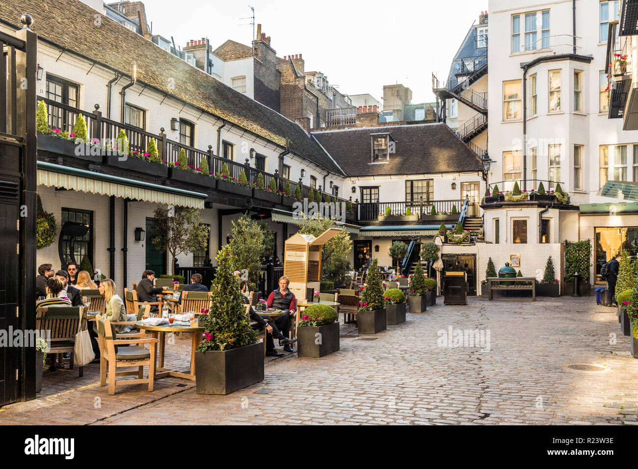 Eine typische Ansicht in London Stockfoto