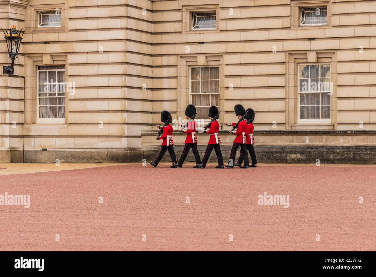 Eine typische Ansicht in London Stockfoto